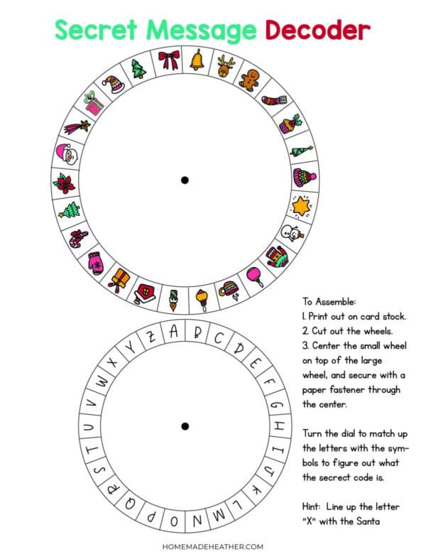 Elf on the Shelf detective printables on a white flat lay.
